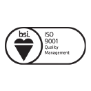 Accreditation Logos BSI ISO 9001