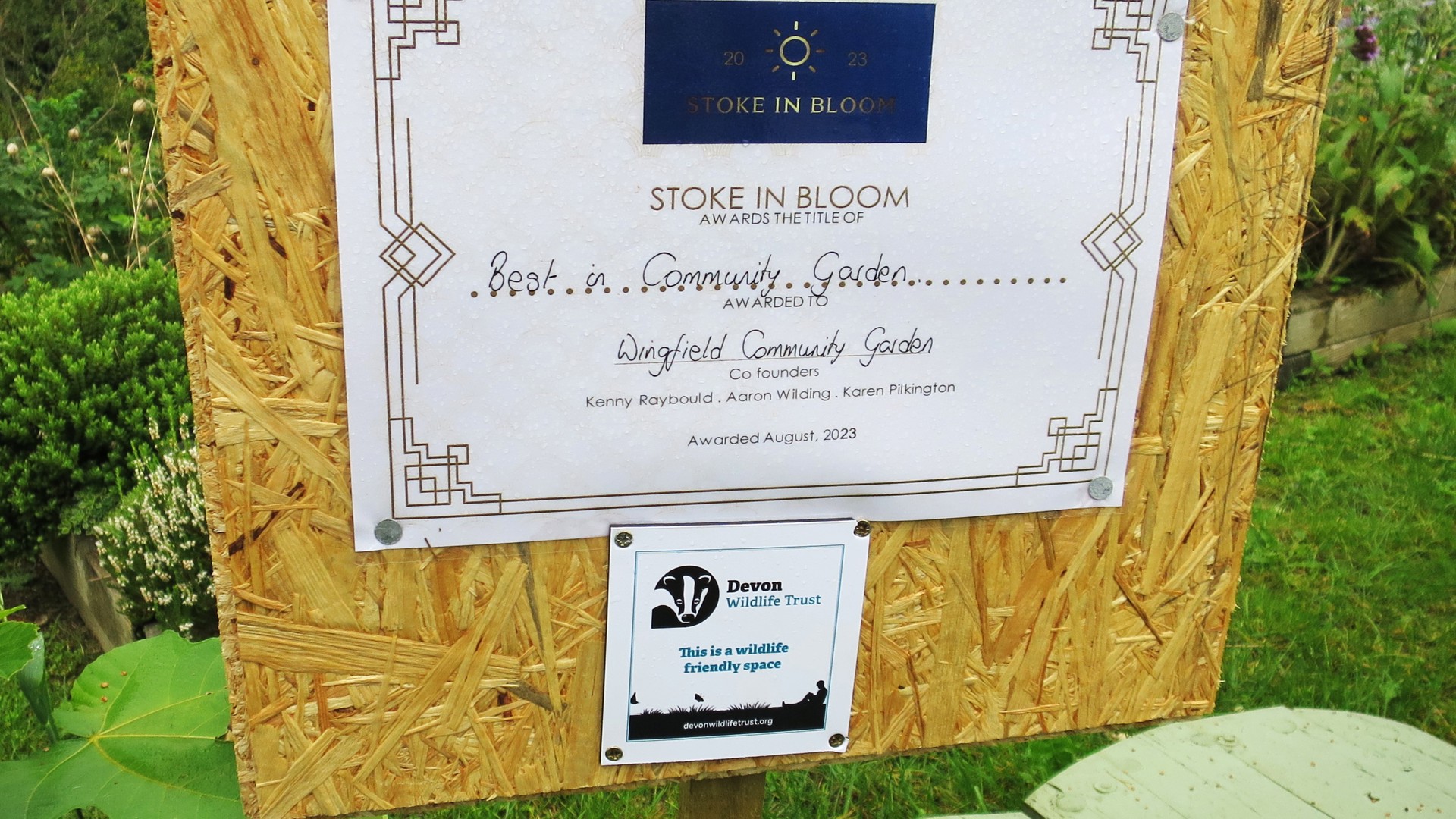 Certificate On Post, Sept 2023