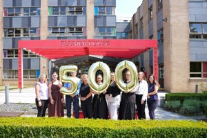 SO Living Team Celebrating Sale Of 500 Shared Ownership Homes