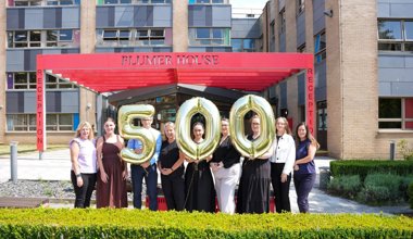 SO Living Team Celebrating Sale Of 500 Shared Ownership Homes