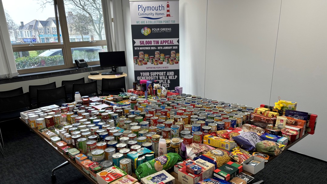 PCH Christmas Foodbank Donation Week 2025 Table Of Donations