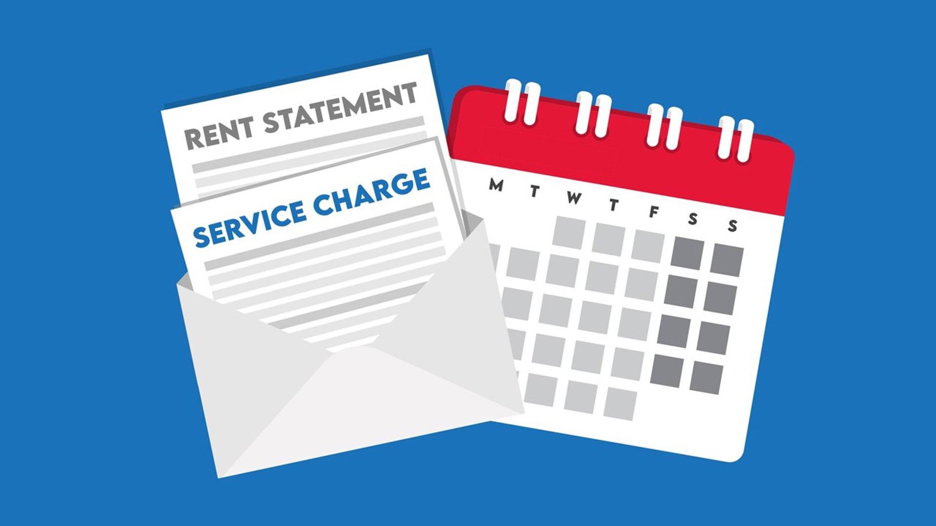 Rents and service charges from April 2025