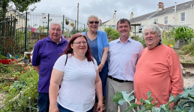 Ryan, Michelle, Janet & Janner Men's Shed