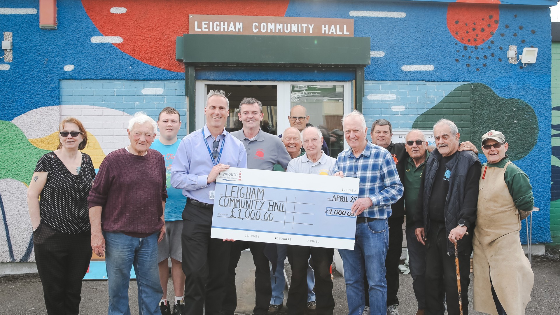 Leigham Community Hall PR Cheque