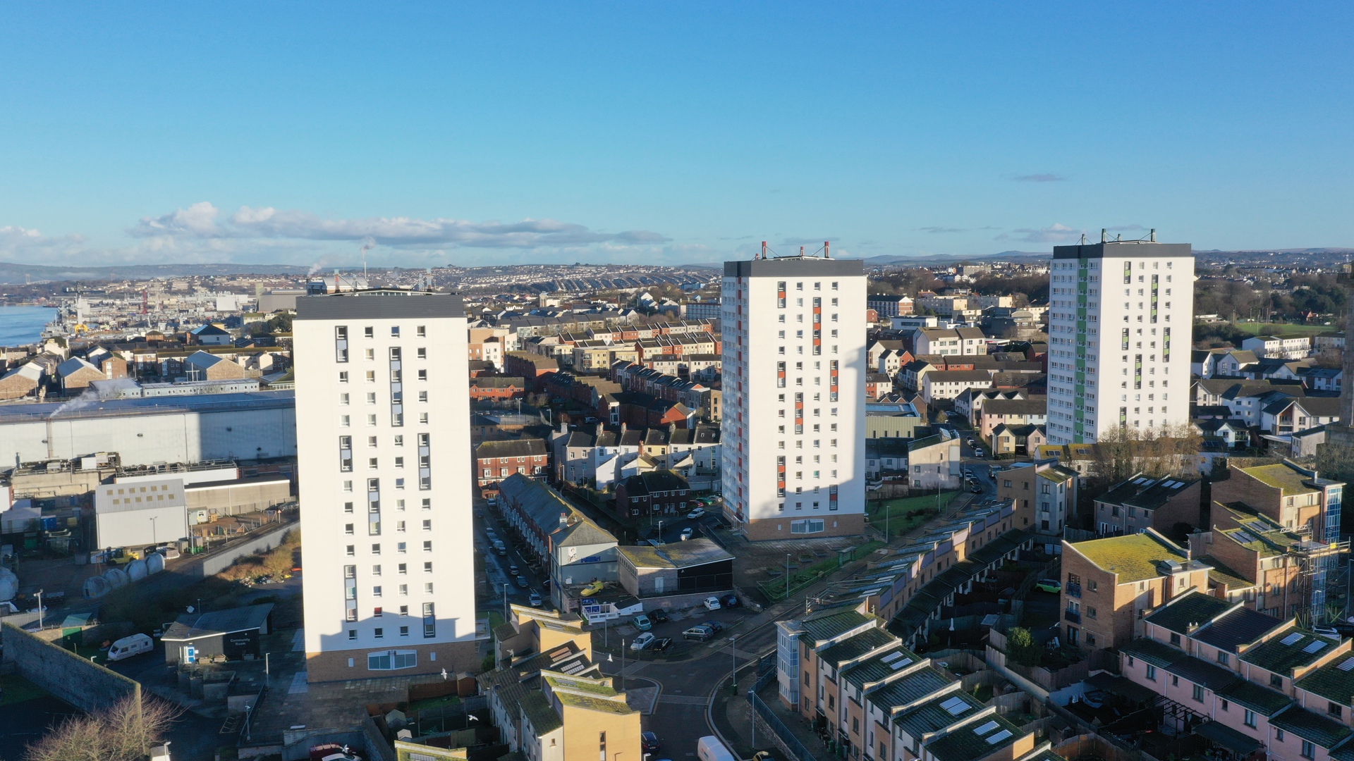 Mountwise Towers Drone Footage Red Air Drones 5